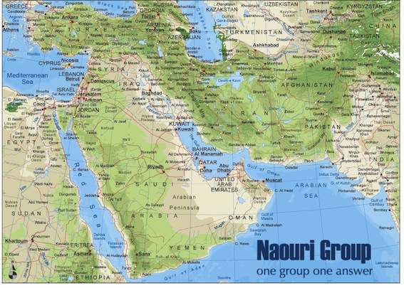 Middle East Map Middle East Map