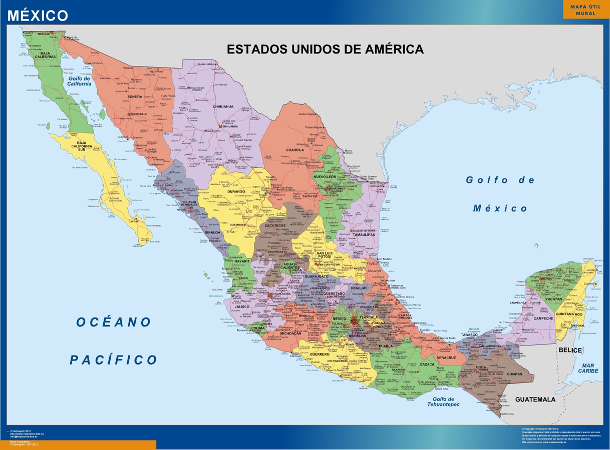 25 Fresco Ber El Mapa De Mexico