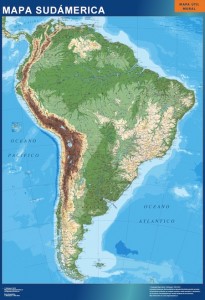 sudamerica mapa mural
