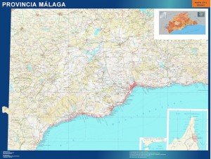 Malaga mapa carreteras