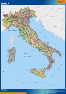 mapa italia