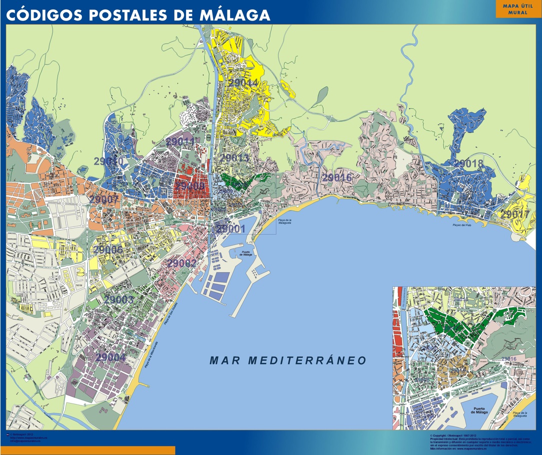 mapa malaga