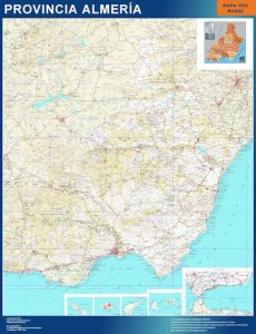 mapa provincia almeria