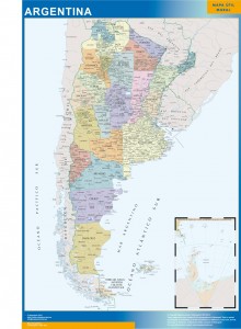 Mapa Mural Argentina