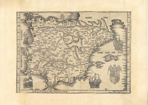 Mapa España 1535
