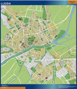 mapa Lleida