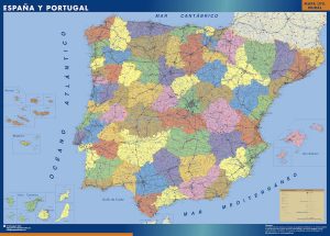 mapa espana gigante