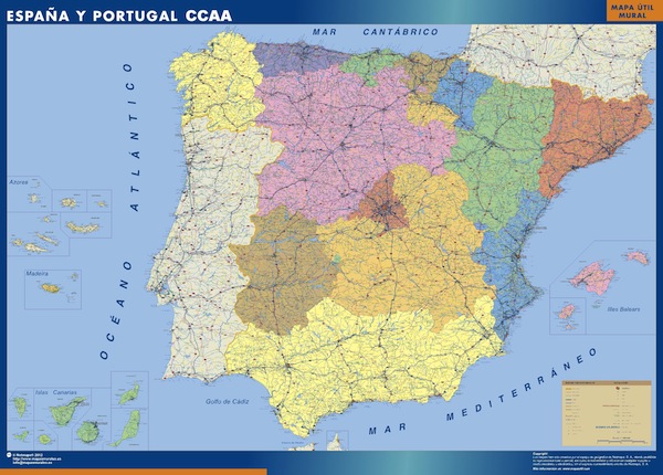mapa espana autonomias