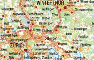 mapa carreteras suiza