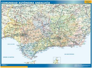 mapa andalucia provincias