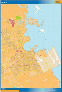 Doha wallmap