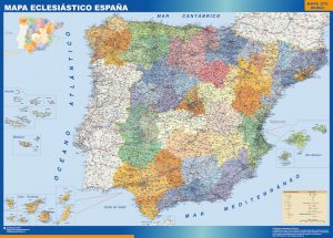 mapa eclesiastico España