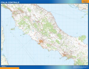 Italia mapa central