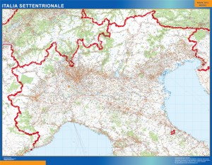 Italia mapa norte
