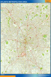 Mapa Atlanta
