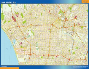 Mapa Los Angeles