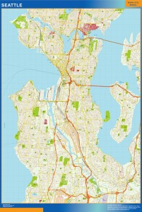 Mapa Seattle
