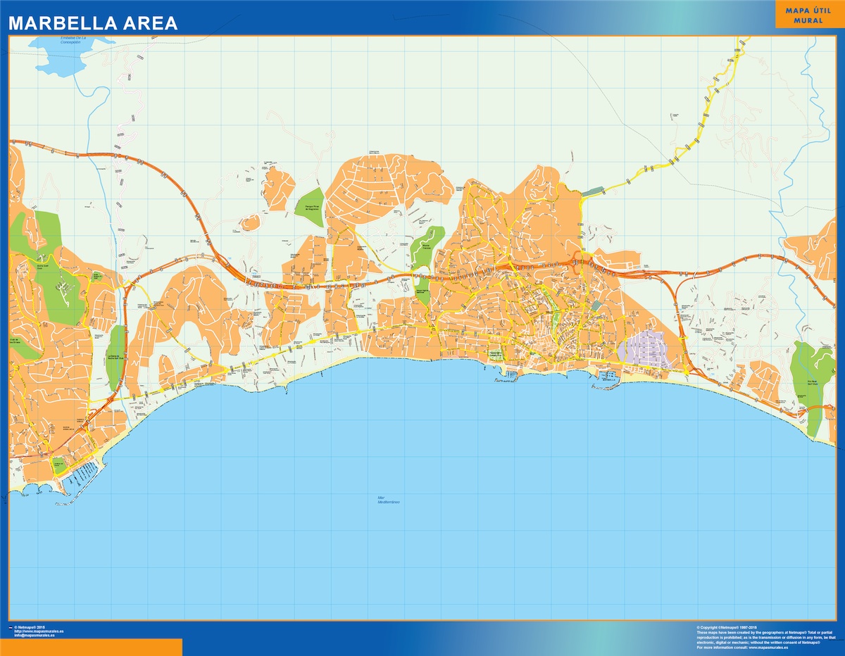 Mapa Marbella Area