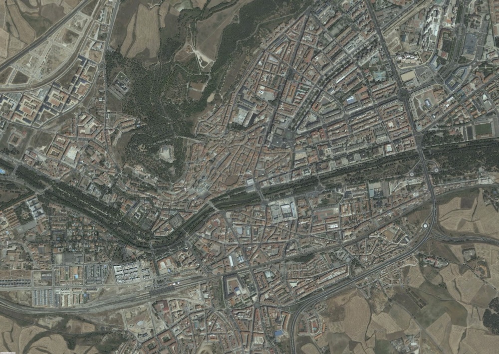 Burgos Foto Satelite