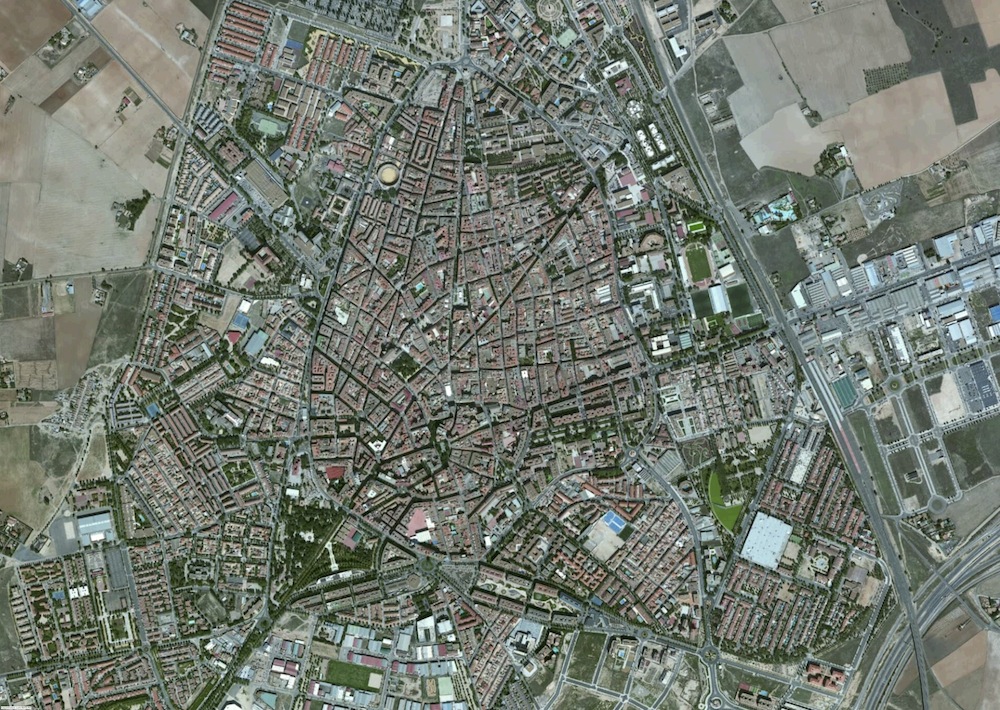 Ciudad Real Foto Satelite