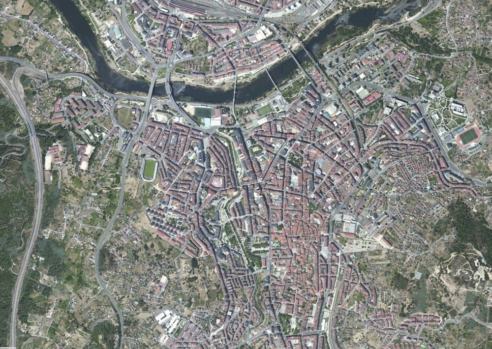 Ourense Foto Satelite