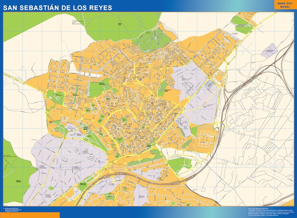 mapa San Sebastian de los Reyes