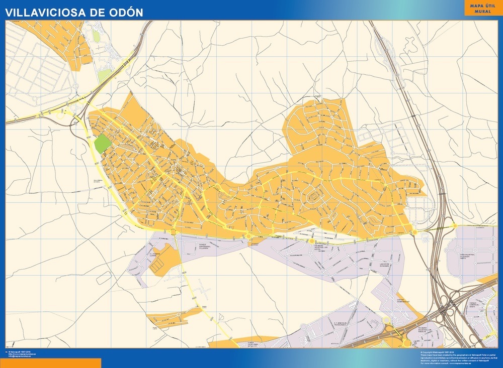 mapa Villaviciosa de Odon