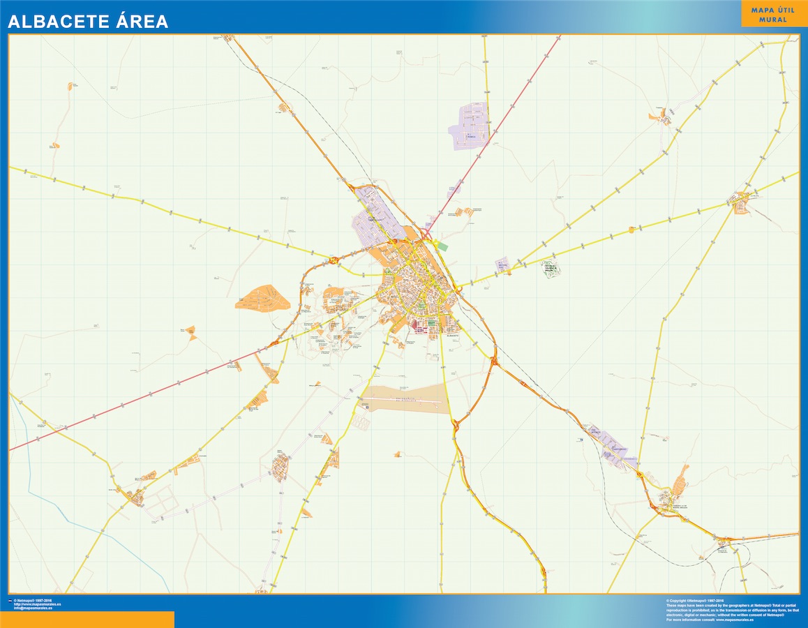 Albacete Mapa Area