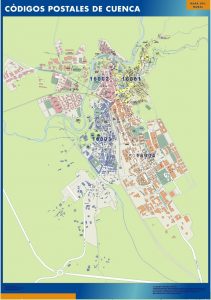 Mapa Cuenca Codigos Postales