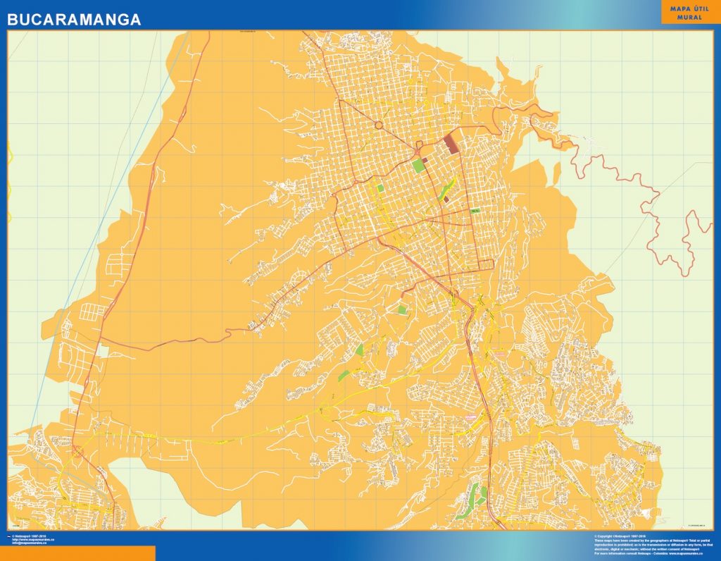 Mapa Bucaramanga