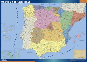 Mapa Espana Autonomias