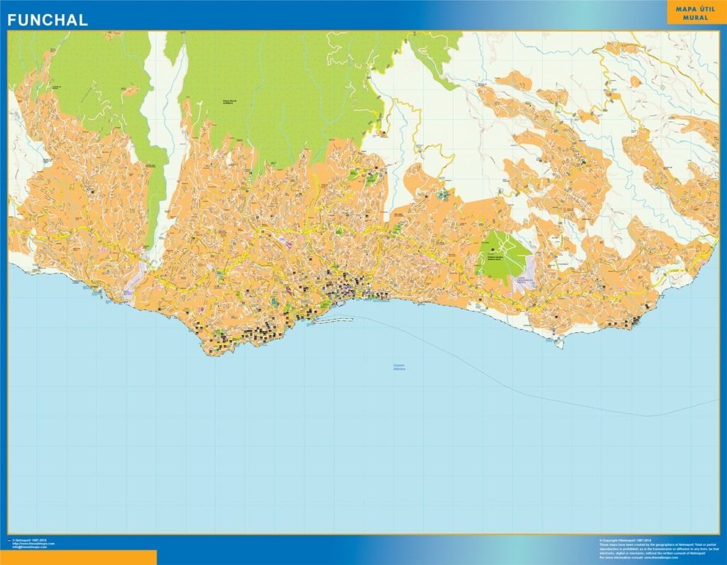 Mapa Funchal