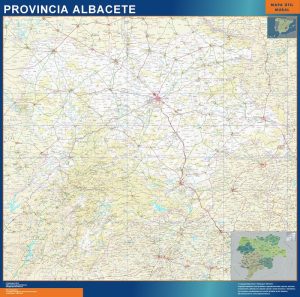 Mapa Provincia Albacete