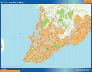 Mapa Salvador Bahia