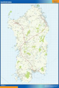 Mapa Sardegna