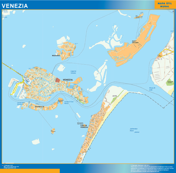 Mapa Venezia 1