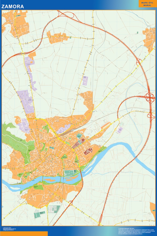 Mapa Zamora