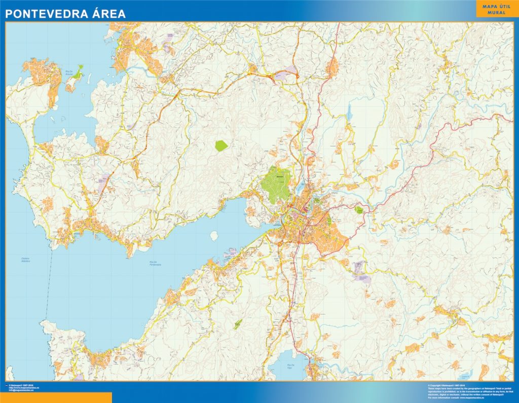 Pontevedra Mapa Area