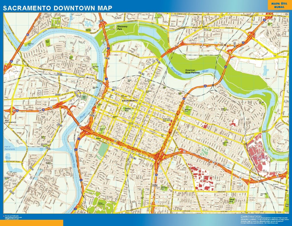 Sacramento Mapa Centro