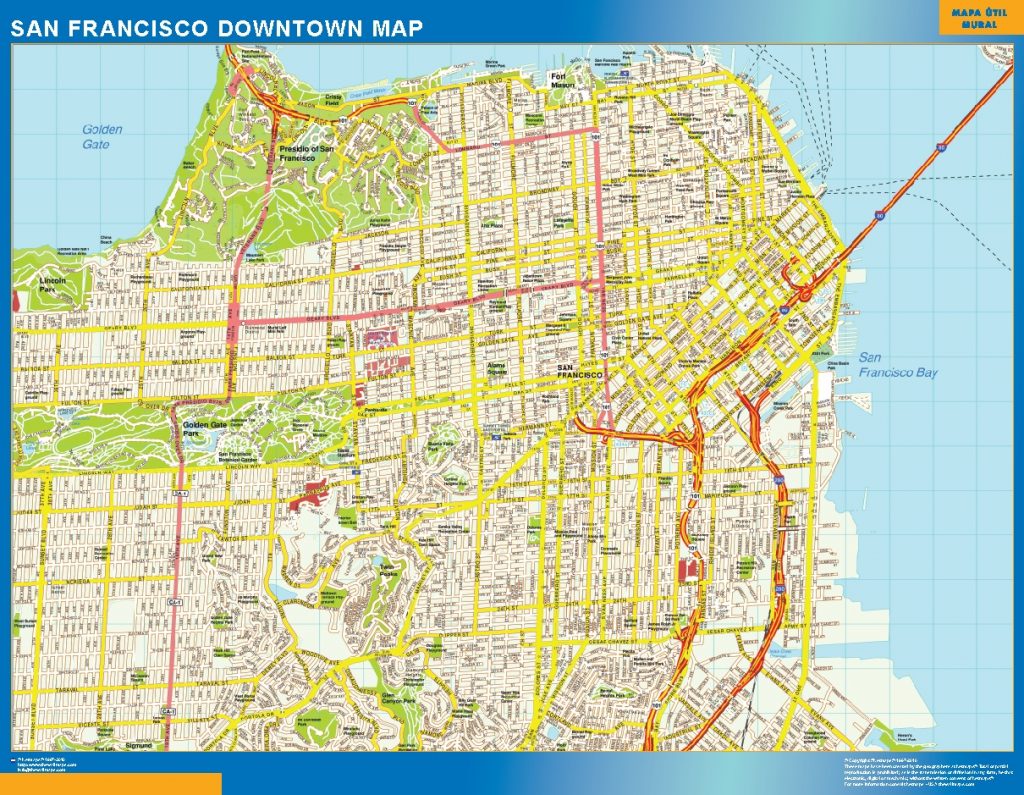 San Francisco Mapa Centro