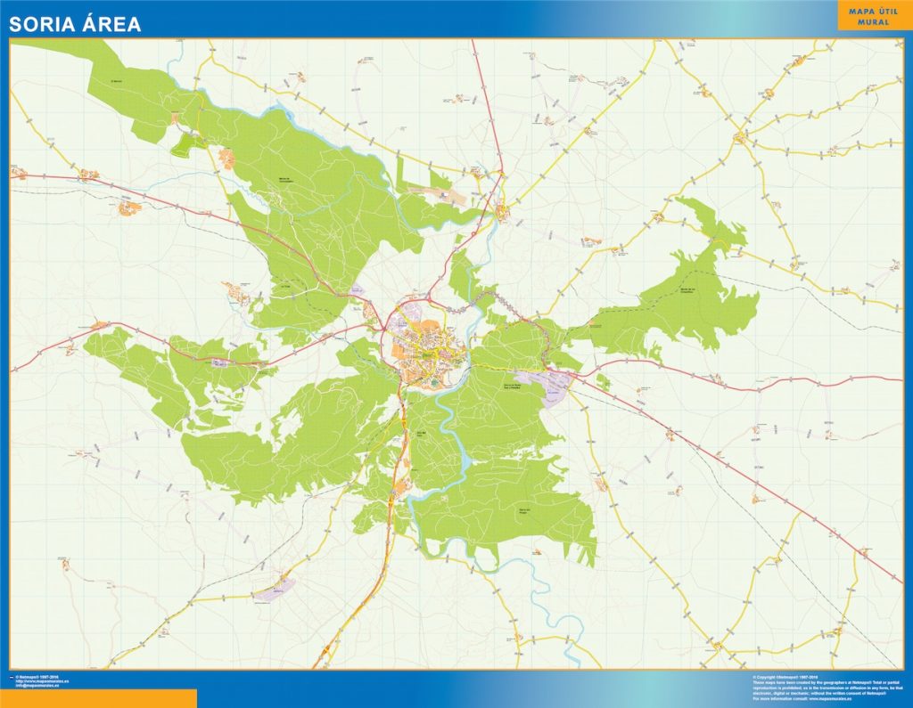 Soria Mapa Area
