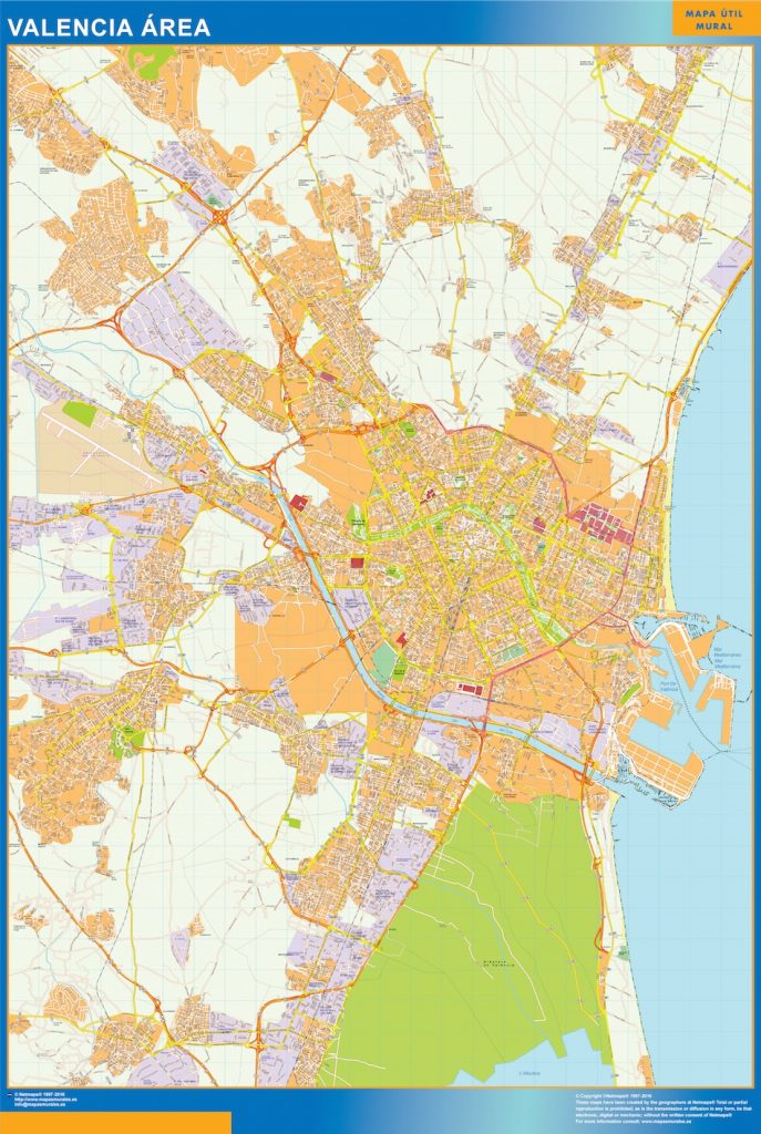 Valencia Mapa Area