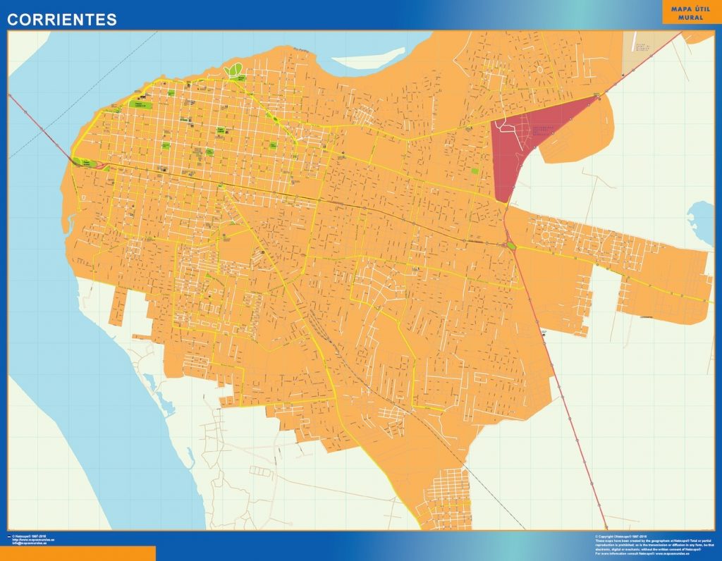 Mapa Corrientes