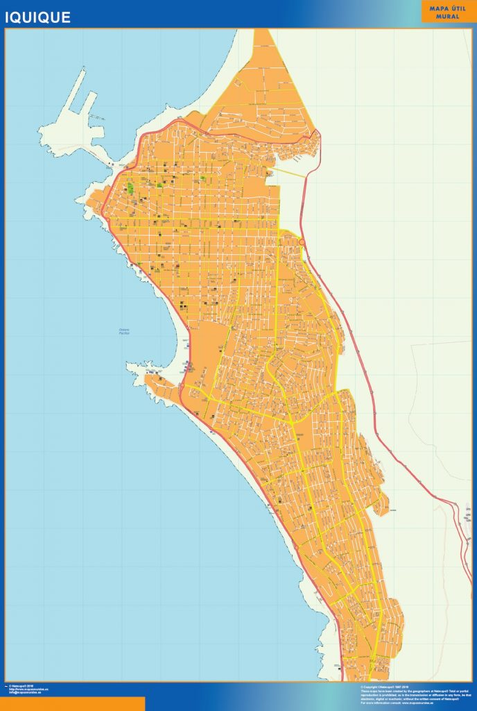 Mapa Iquique