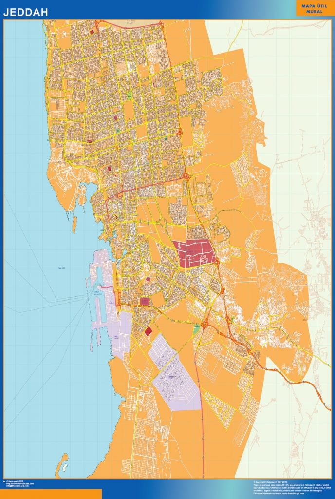 Mapa Jeddah