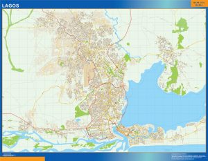 Mapa Lagos