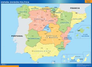 España Division Politica