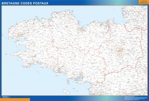Region Bretagne codigos postales