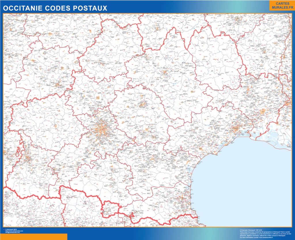 Region OccitanIe codigos postales