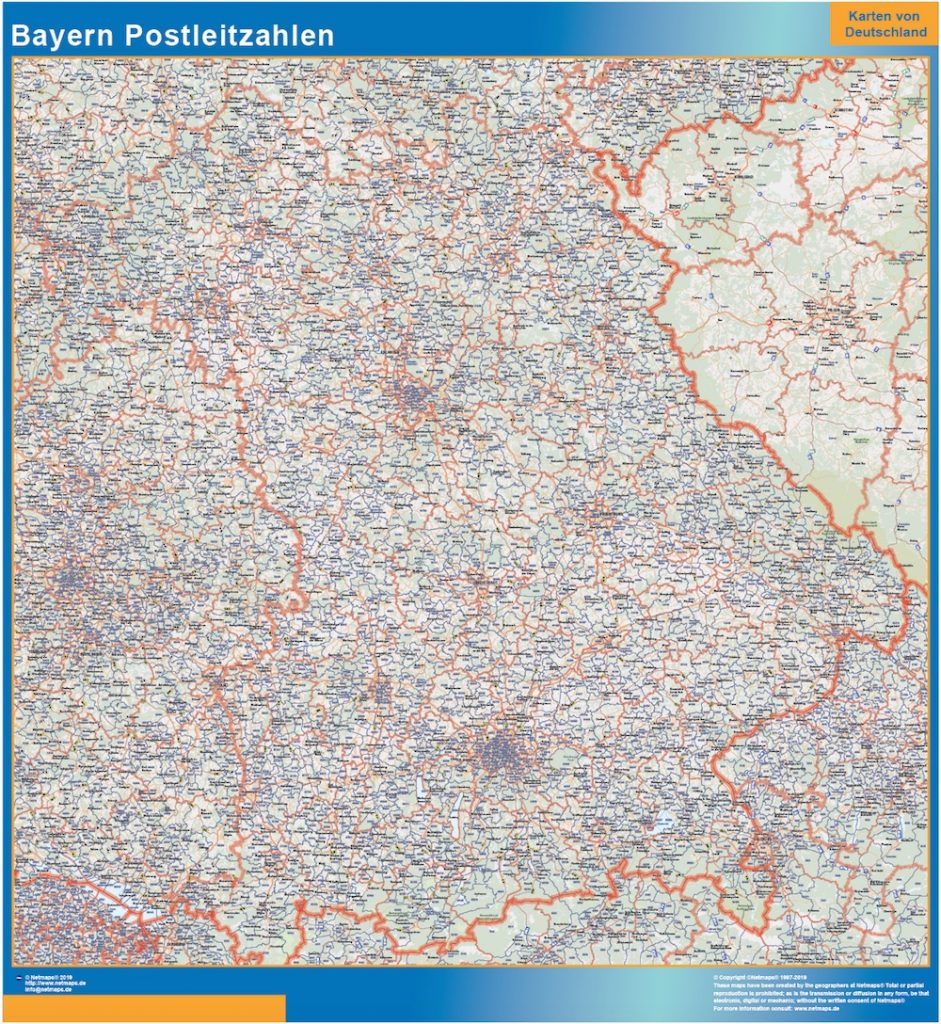 Bayern codigos postales